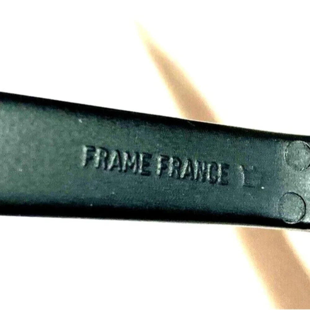 Bolle France Vintage Y2K Sunglasses Black Unisex *Frames Only* Preppy Glam Fest